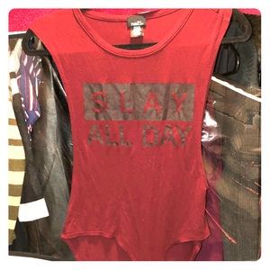 🔪🔪 SLAY BODYSUIT 🔪🔪